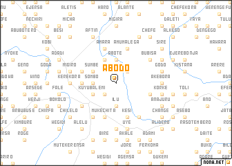 map of Ābodo