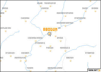 map of Abodum