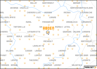 map of Aboën