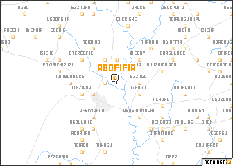 map of Abofifia