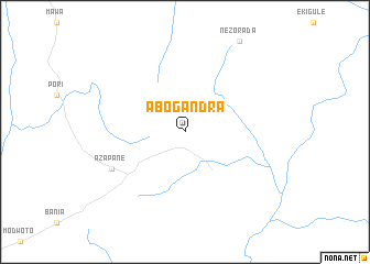 map of Abogandra