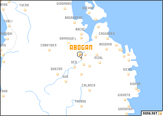 map of Abogan