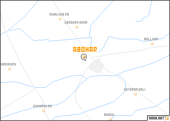 map of Abohar