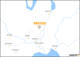 map of Aboisso