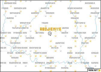 map of Abojiemiye