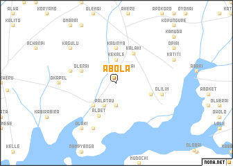 map of Abola