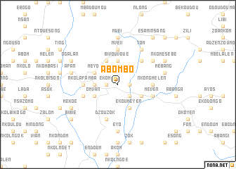 map of Abombo