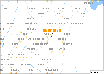 map of Abominya