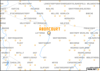 map of Aboncourt