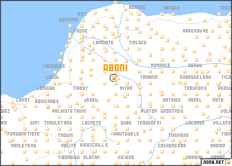 map of Aboni