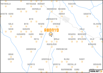 map of Ābonyo