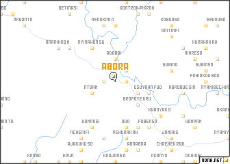 map of Abora