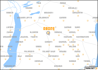 map of Abore