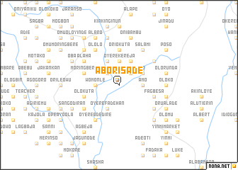 map of Aborisade