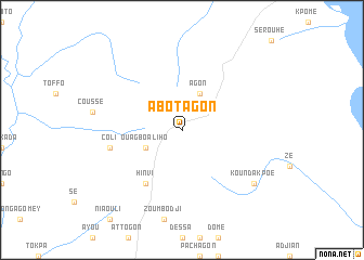 map of Abotagon