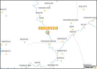 map of Abouassio