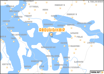 map of Abou Didi Kbîr