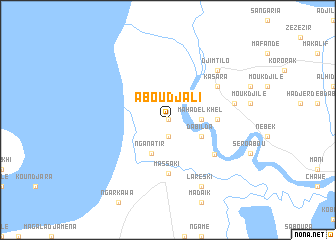 map of Abou Djali