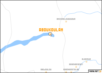 map of Abou Koulam
