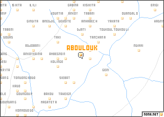 map of Aboulouk