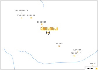 map of Aboundji