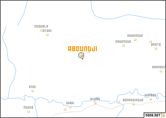 map of Aboundji