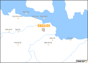 map of Abowam