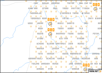 map of Abo