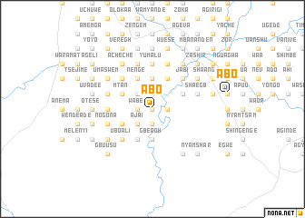 map of Abo