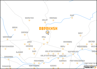 map of Āb Pakhsh