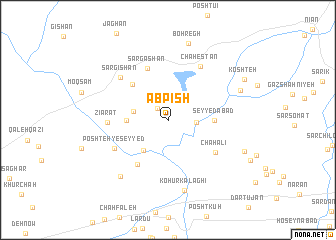 map of Āb Pīsh