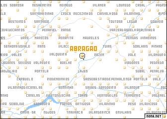 map of Abragão