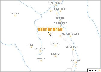 map of Abra Grande