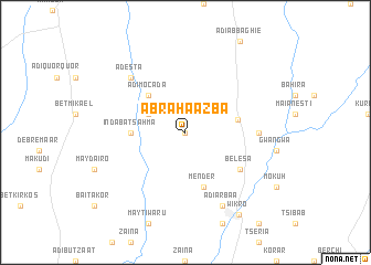 map of Abraha Azba