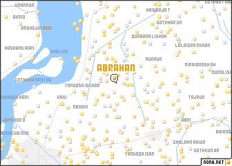 map of Abrāhan