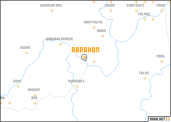 map of A Brahon