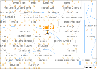 map of Abrāj