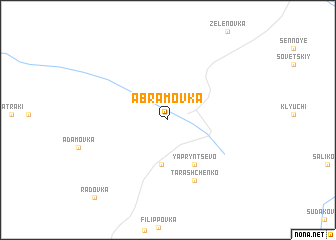 map of Abramovka