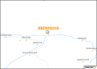 map of Abramovka