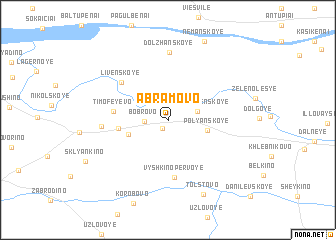 map of Abramovo