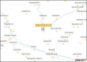 map of Abramovo