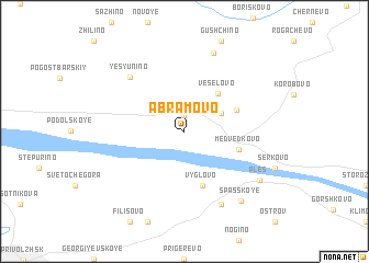 map of Abramovo