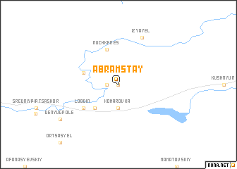 map of Abram-Stay