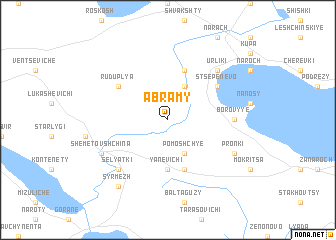 map of Abramy