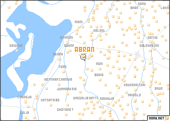 map of Abrān