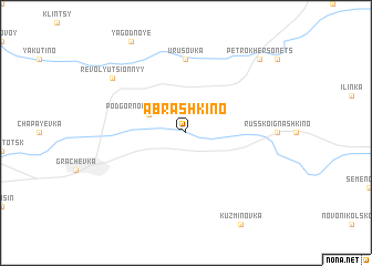 map of Abrashkino