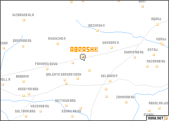 map of Abrashk