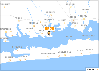 map of Abra