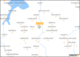 map of Abra