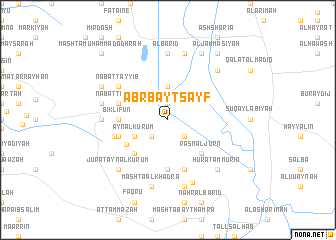 map of ‘Abr Bayt Sayf